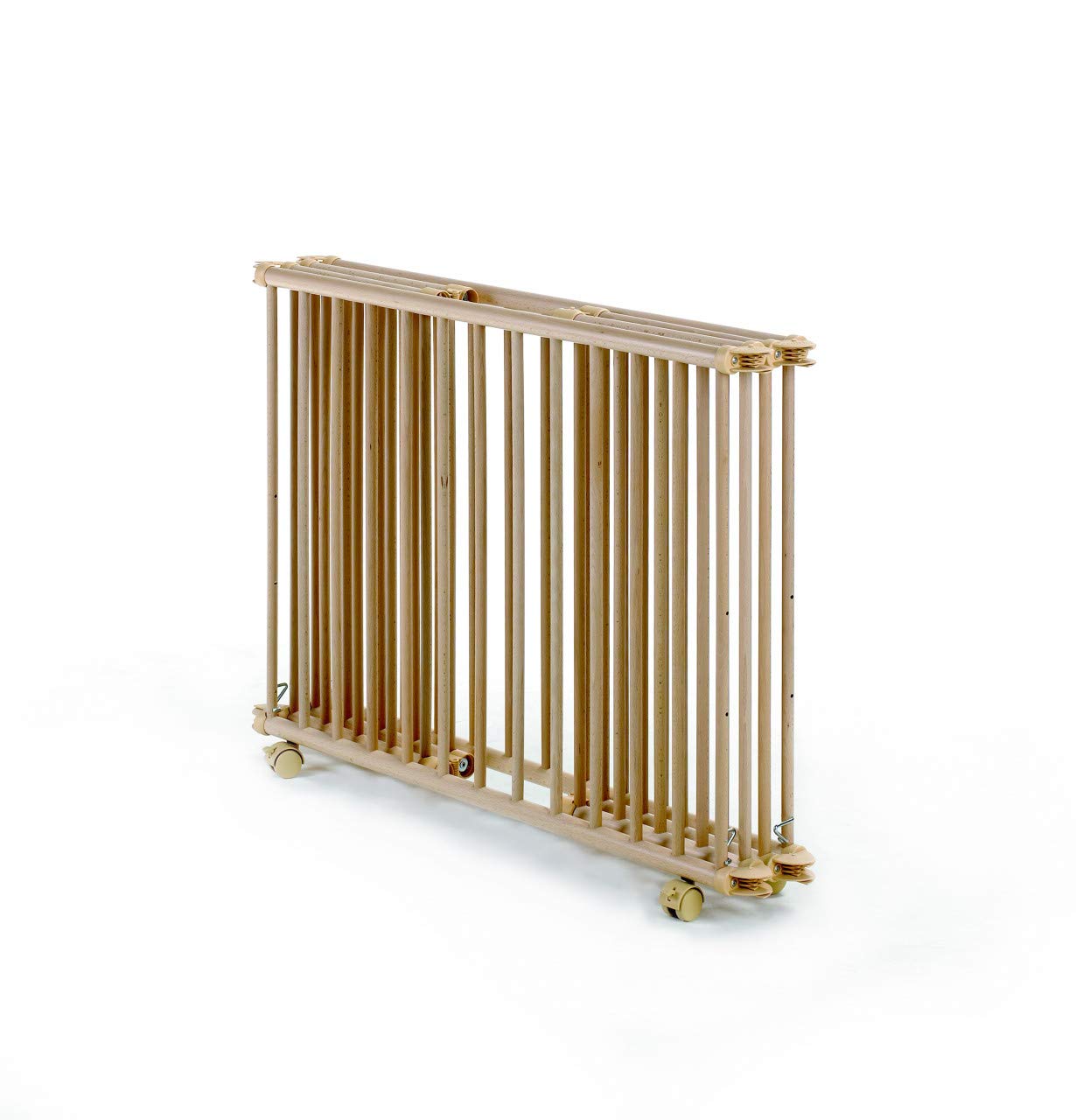 Geuther Laufstall Lucilee - zusammenfalltbares Laufgitter, T\xc3\x9cV gepr\xc3\xbcft aus Holz in Nat