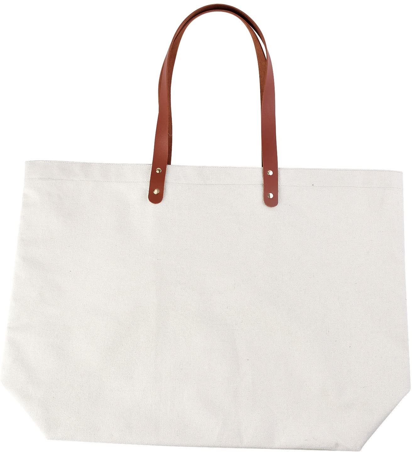 ElegantPark Personalized Gifts for Women Monogrammed Tote Bag Monogram M Initial Bags and Totes for