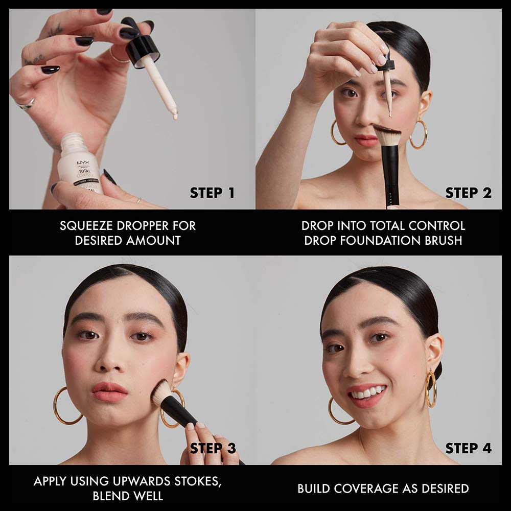 NYX PROFESSIONAL MAKEUP Total Control Drop Foundation Brush