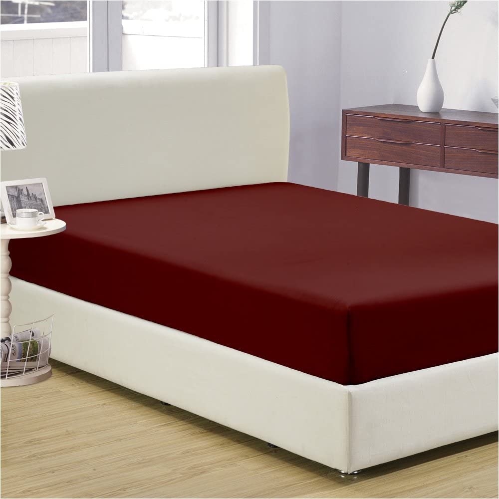 Mellanni Queen Fitted Sheet - Deep Pocket Cooling Sheets up to 16 inch - Hotel Luxury 1800 Bedding -
