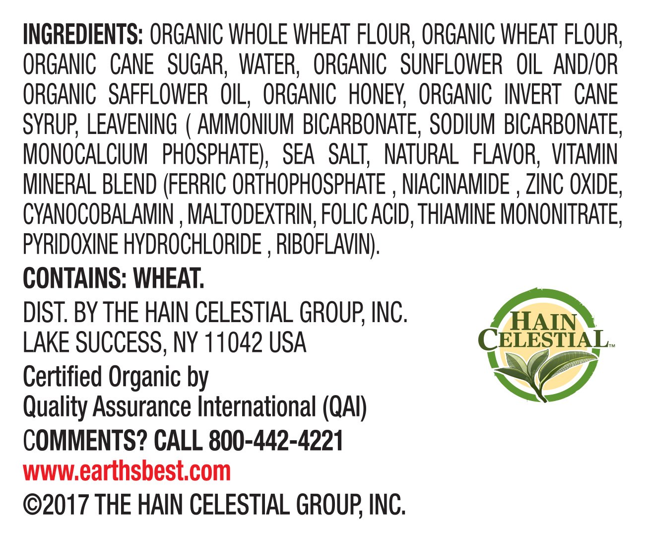 Earth's Best Organic Sesame Street Toddler Snacks, Crunchin' Honey Sticks, Grahams, 5.3 Oz Box (Pack