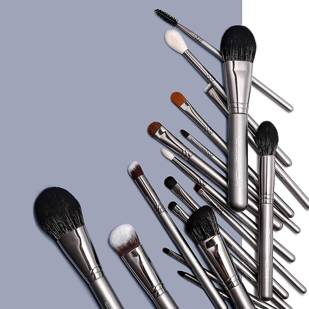 Professional Makeup Brush Set,Eigshow Makeup Brushes Perfect for Foundation Face Powder Blending Blu