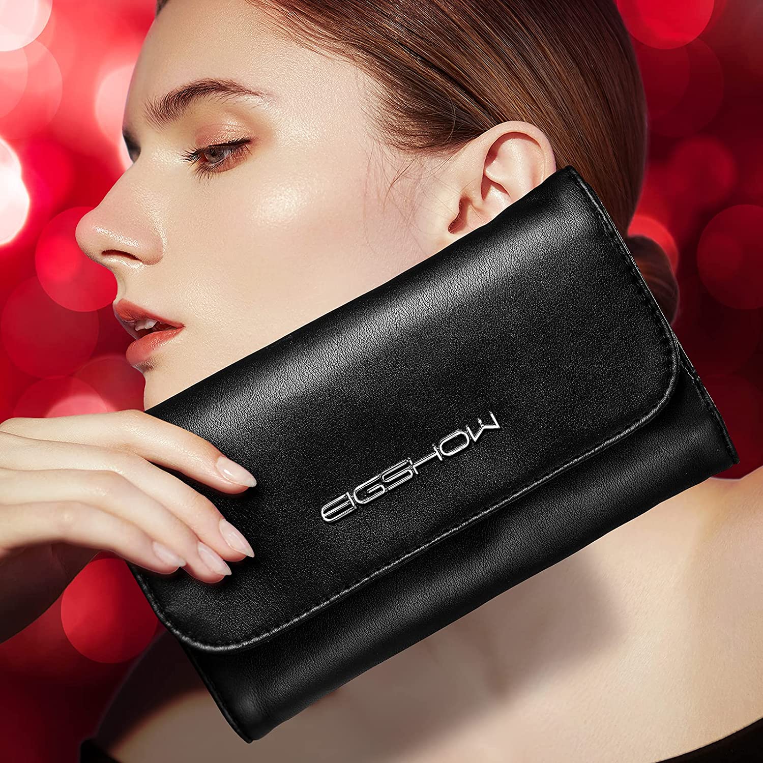 Professional Makeup Brush Set,Eigshow Makeup Brushes Perfect for Foundation Face Powder Blending Blu