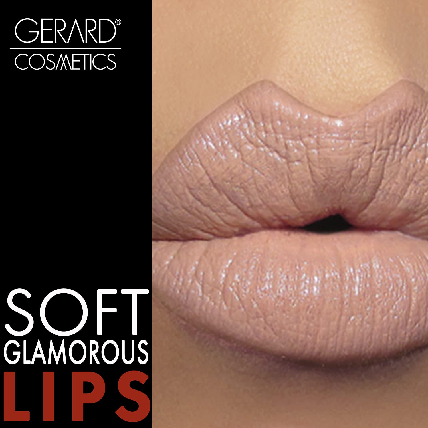 Gerard Cosmetics Lipstick Cherry Cordial | Dark Red Lipstick with Comfort Matte Finish | Highly Pigm