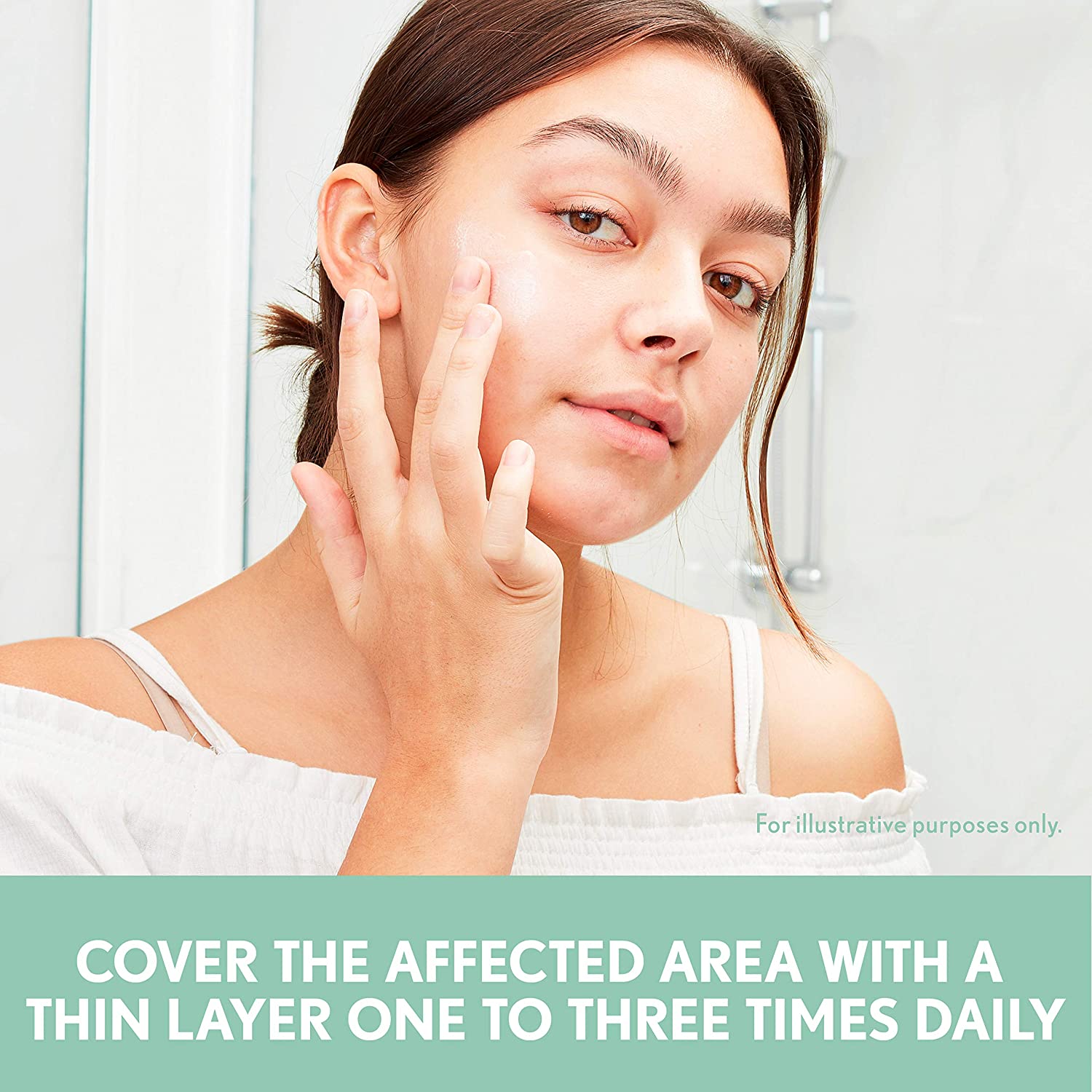 Aveeno Clear Complexion Salicylic Acid Acne-Fighting Daily Face Moisturizer with Total Soy Complex, 