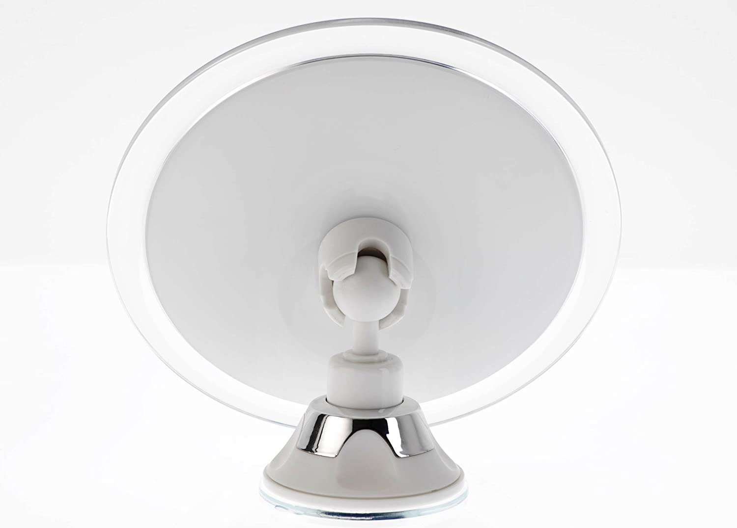 Danielle Creations Super Suction Clear Locking Mirror, 5X Magnification