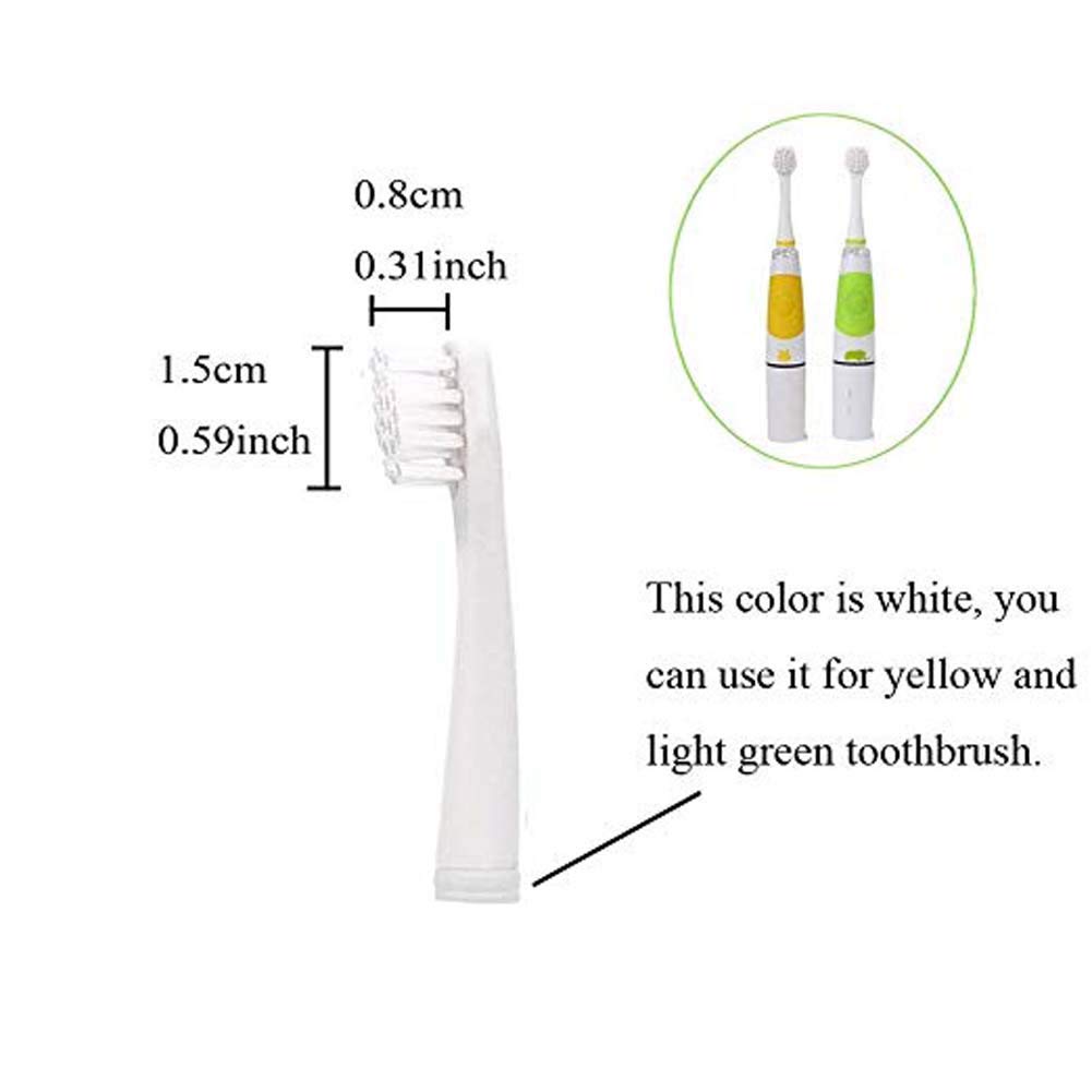 Kids Sonic Electric Toothbrush, Smart Toothbrush with LED Lights & 2 Replacement Brush Heads for 2-5