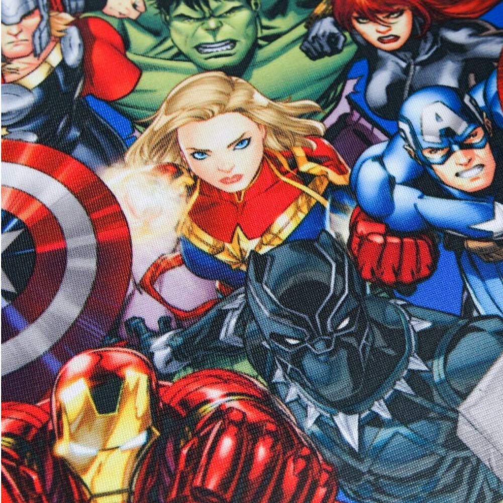 KidsEmbrace Marvel Avengers Backless Booster Car Seat with Seatbelt Positioning Clip