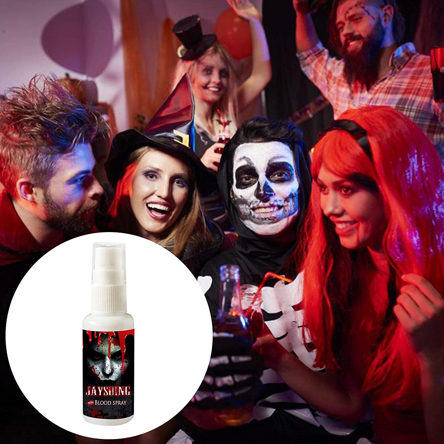 Tengan Fake Blood Spray, Halloween Vampire Realistic Artificial Blood, 30ML- for Theater and Costume