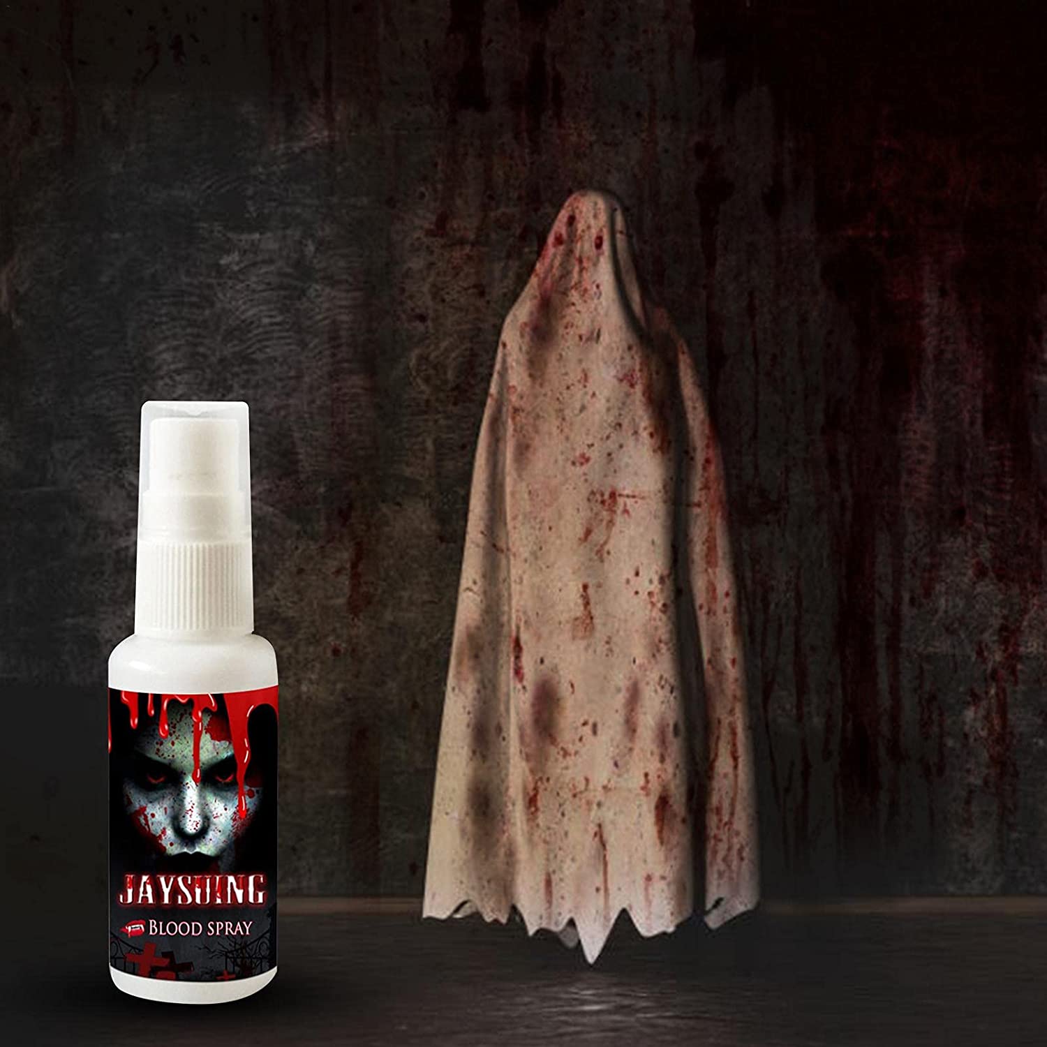Tengan Fake Blood Spray, Halloween Vampire Realistic Artificial Blood, 30ML- for Theater and Costume
