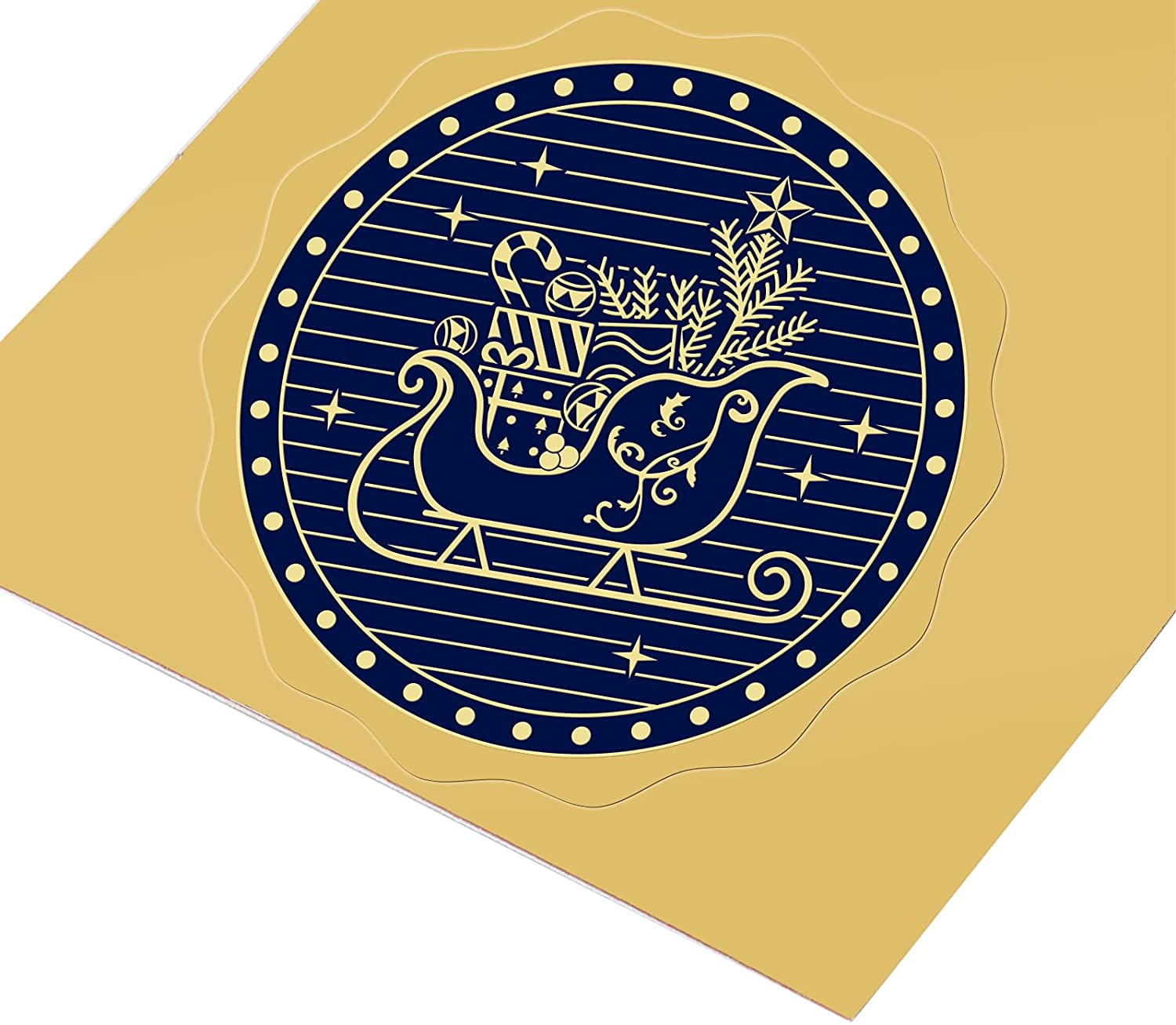 CRASPIRE Gold Foil Certificate Seals 2
