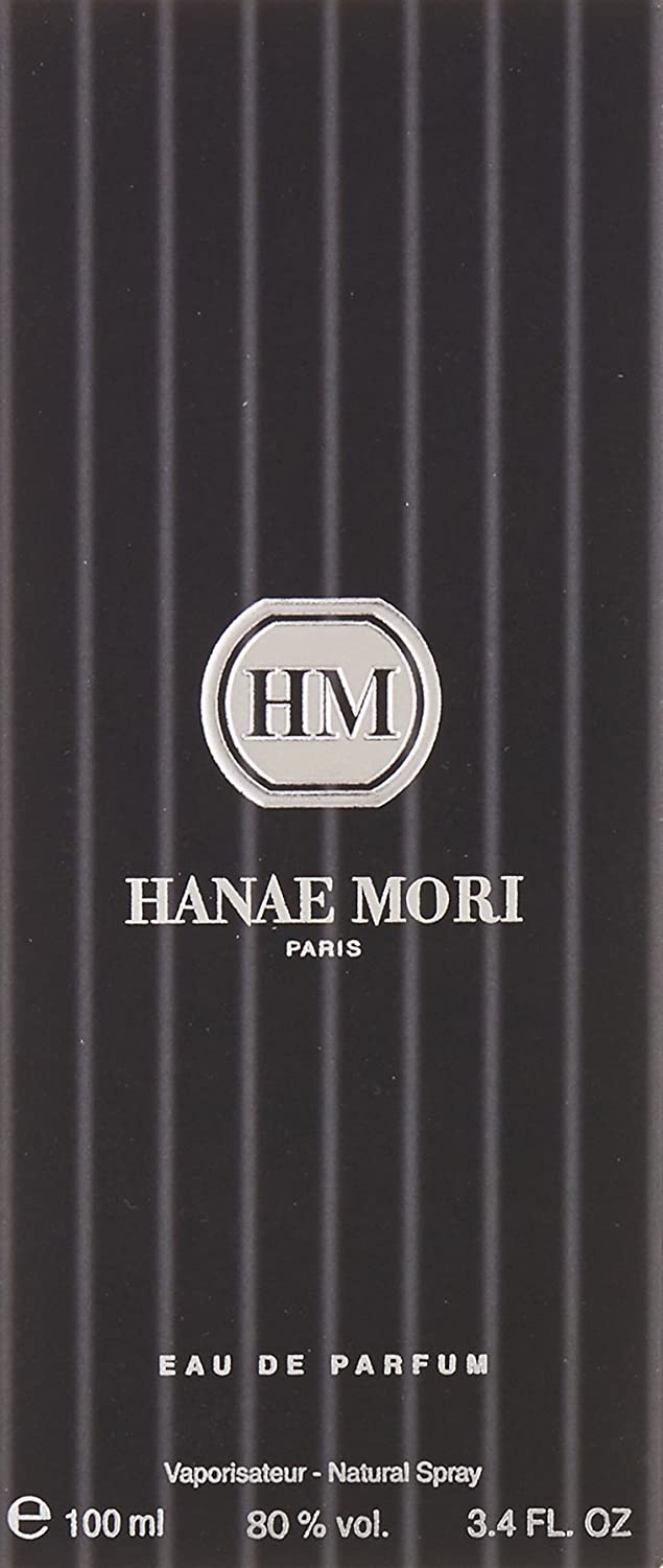 Hanae Mori Eau de Parfum Spray for Men, 3.4 Fluid Ounce