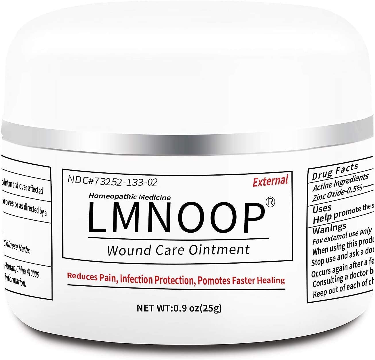 Bed Sore Cream, LMNOOP® Organic Bedsore Ointment, Bed Sores Treatment, Intense Fast Wound Healing O