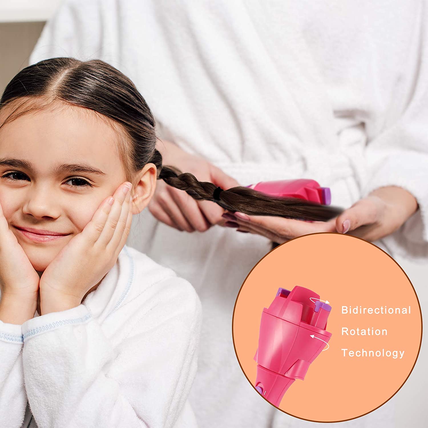 Automatic Hair Braider, Electronic Hair Braiding Tool Machine Braid Maker Hair Twister DIY Hair Roll