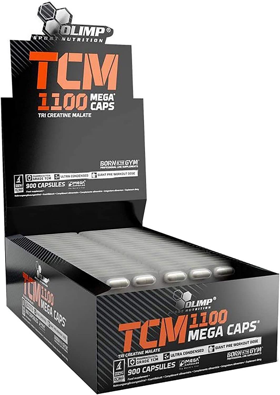 TCM - Tri Creatine Malate | Bodybuilding Pills for Muscle Mass Growth | Anabolic and Anticatabolic |