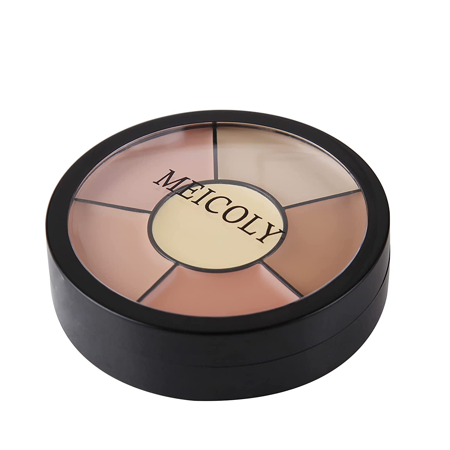 MEICOLY 6 Shades Tattoo Cover Palette Cover Bruises, Tattoos, Age Spots, Vitiligo, Birthmarks,with 8