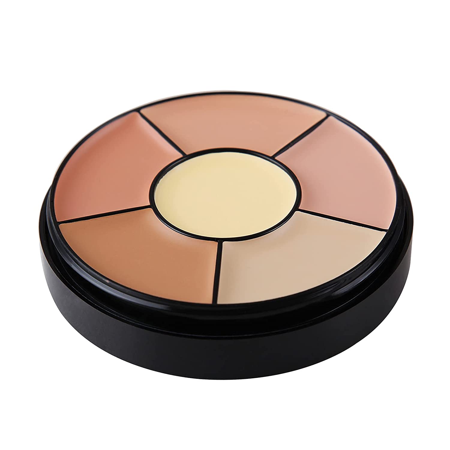 MEICOLY 6 Shades Tattoo Cover Palette Cover Bruises, Tattoos, Age Spots, Vitiligo, Birthmarks,with 8