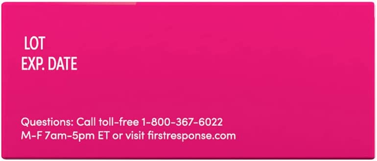 First Response Test & Confirm Pregnancy Test, 1 Line Test and 1 Digital Test Pack