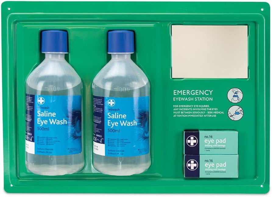 Reliance REL906 Complete Eye Care Point, 2 Eye Wash & Mirror