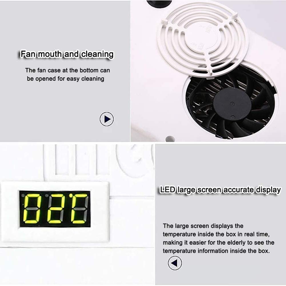 JIN Insulin Cooler Case Car Refrigerator for Insulin 8 Hours Standby Thermostat Drug Reefer for Home