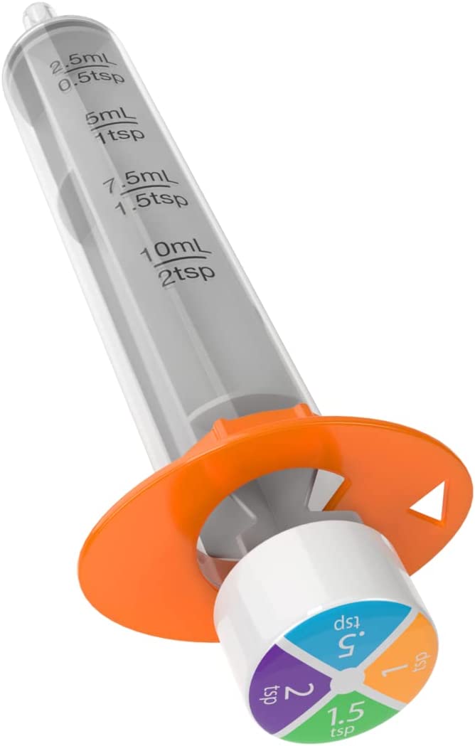 Ezy Dose Kids Baby Oral Syringe & Dispenser, True Easy Design for