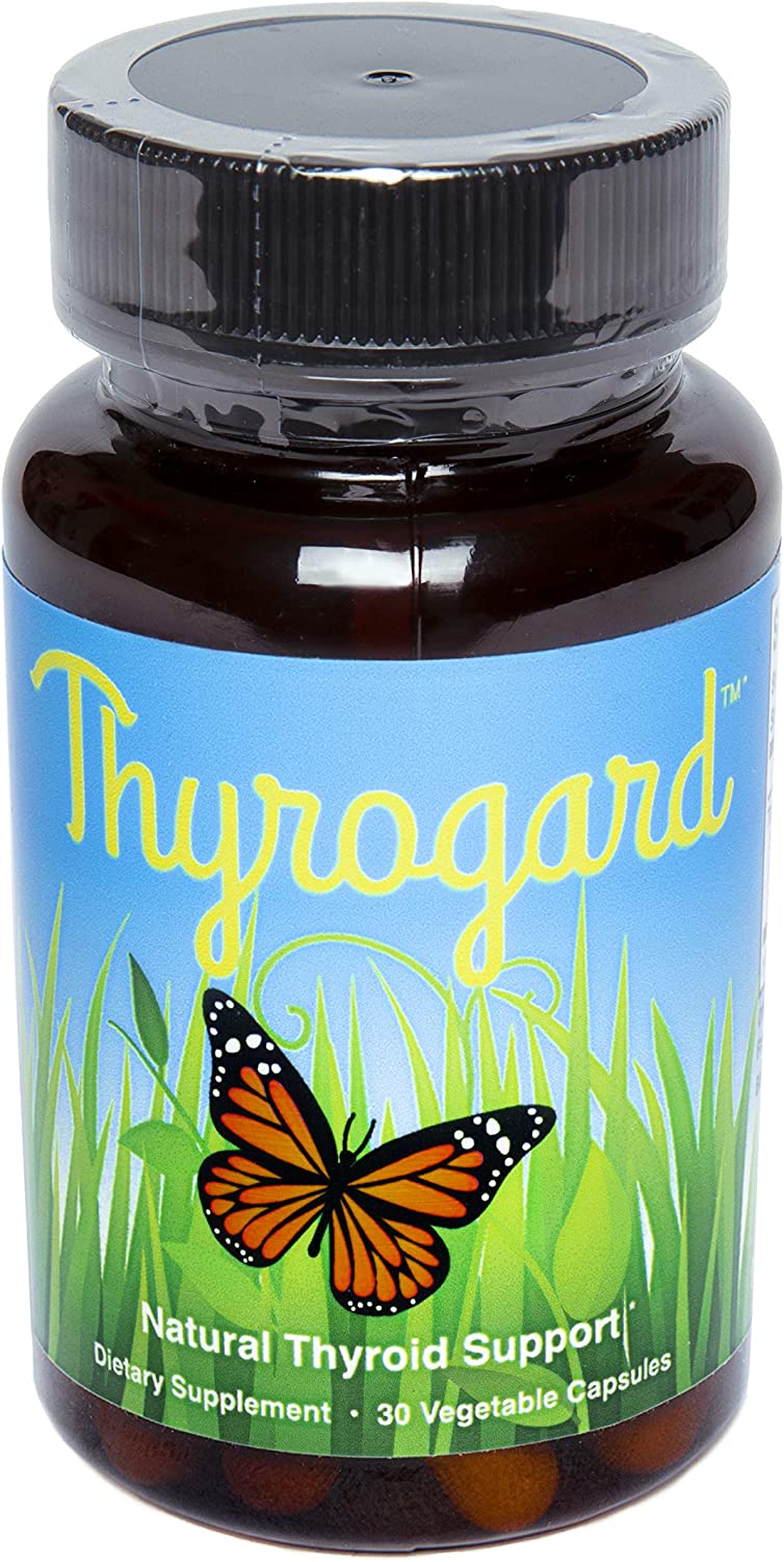 Thyrogard - Natural Thyroid Support Supplement - Non-GMO, Vegan, Gluten-Free