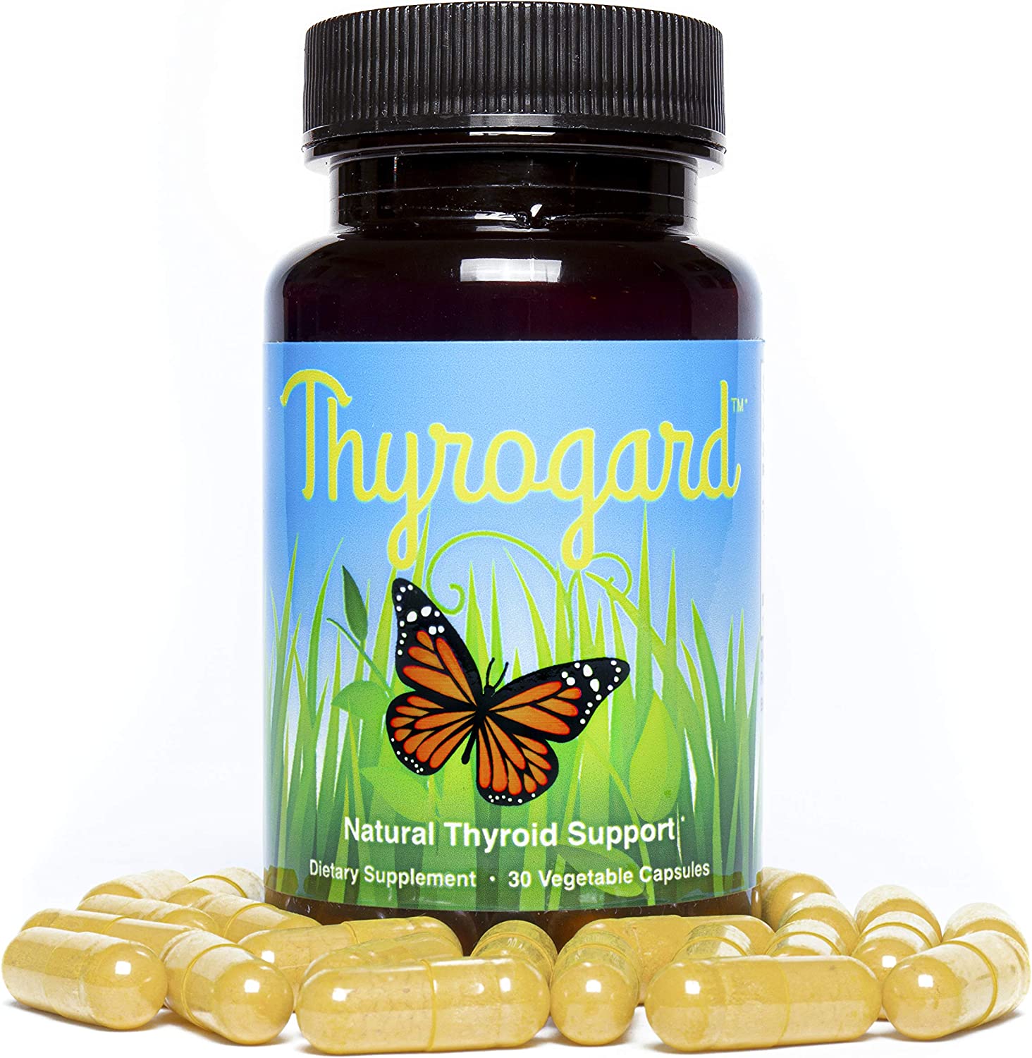 Thyrogard - Natural Thyroid Support Supplement - Non-GMO, Vegan, Gluten-Free