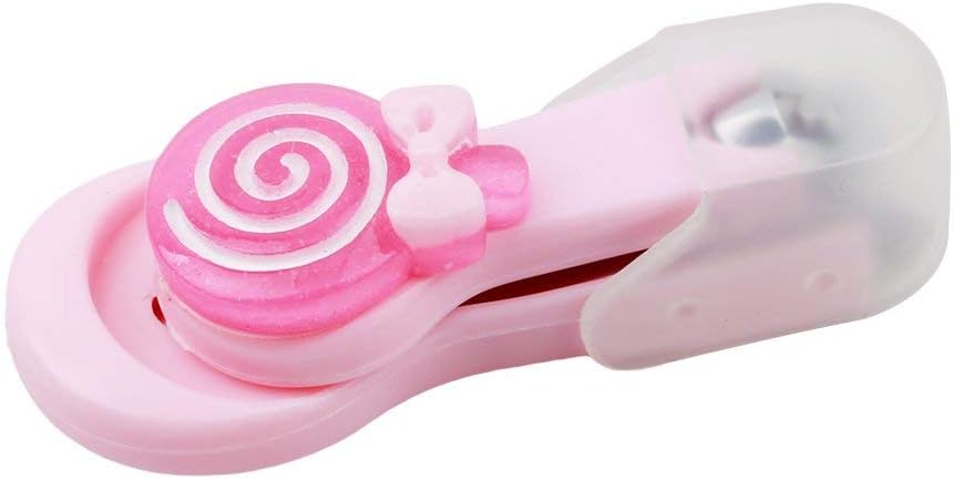 Kids Baby Safety Nail Clipper Cute Lollipop Nail Cutters Suits Pink Practical and Popular Deft