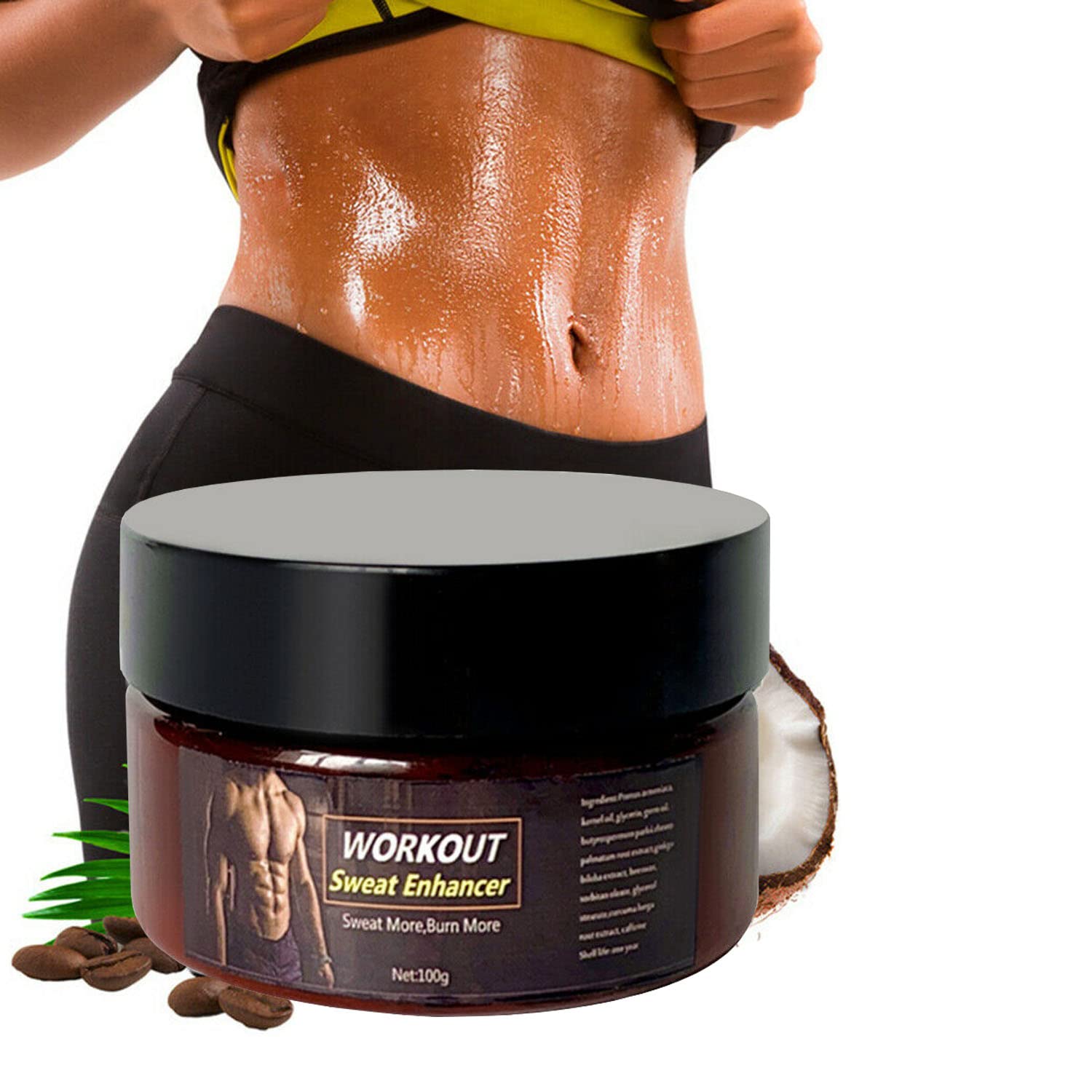 Fat Burn Cream for Belly, Hot Cream, Slimming Cream, Body Sculpting Cellulite Workout Cream, Abdomen