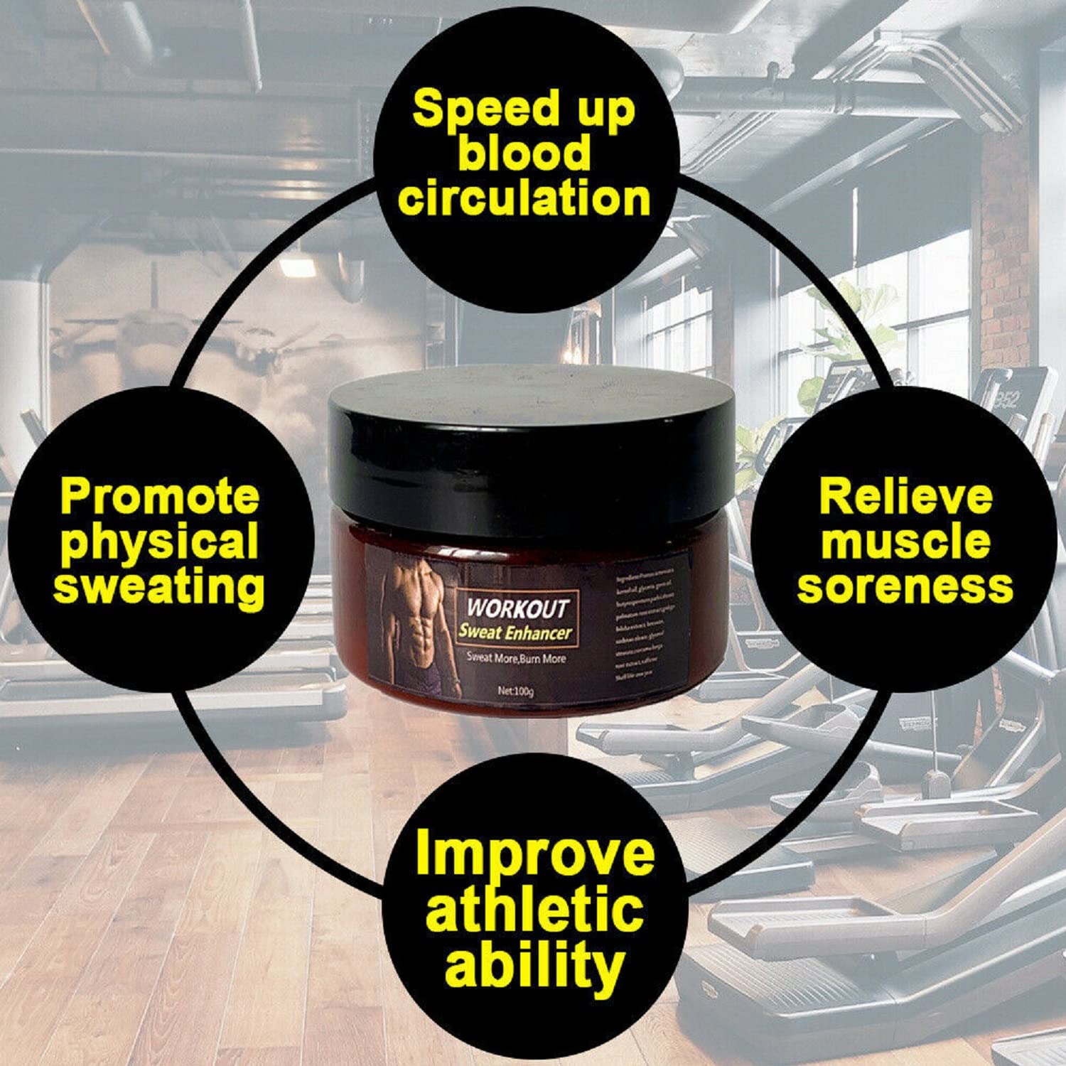 Fat Burn Cream for Belly, Hot Cream, Slimming Cream, Body Sculpting Cellulite Workout Cream, Abdomen