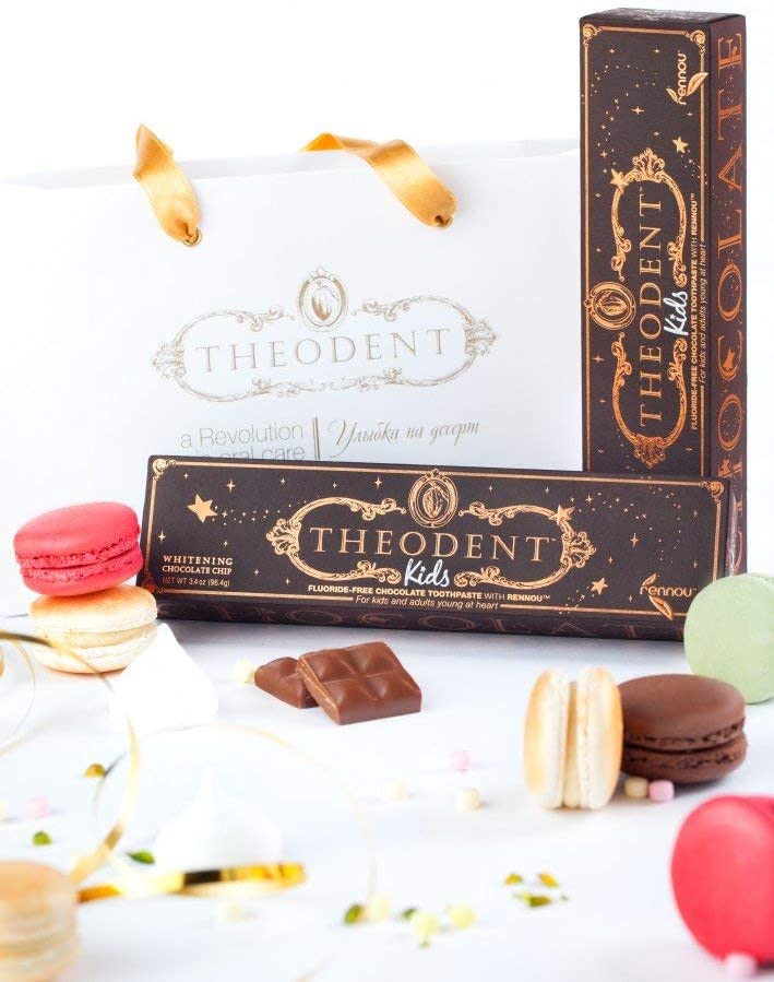 Theodent Toothpaste Fluoride Free Kids Chocolate, 3.4 Ounce