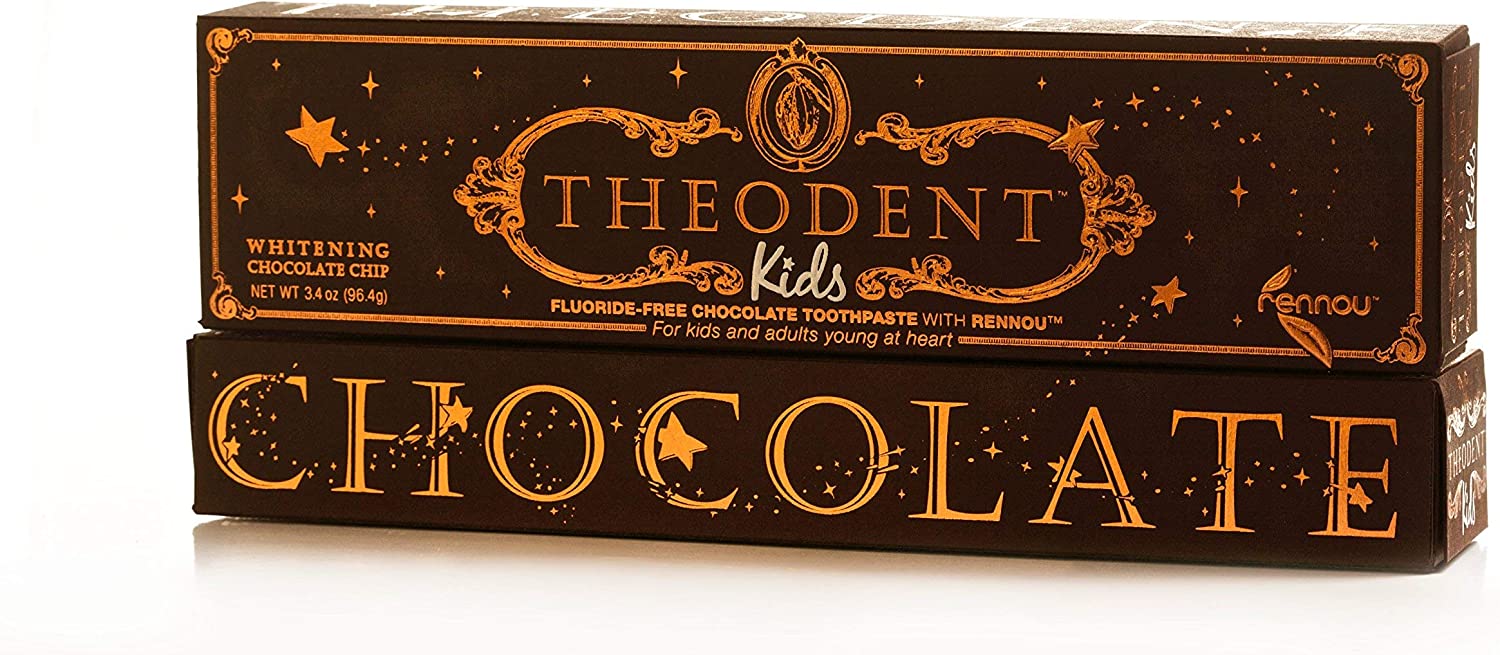 Theodent Toothpaste Fluoride Free Kids Chocolate, 3.4 Ounce