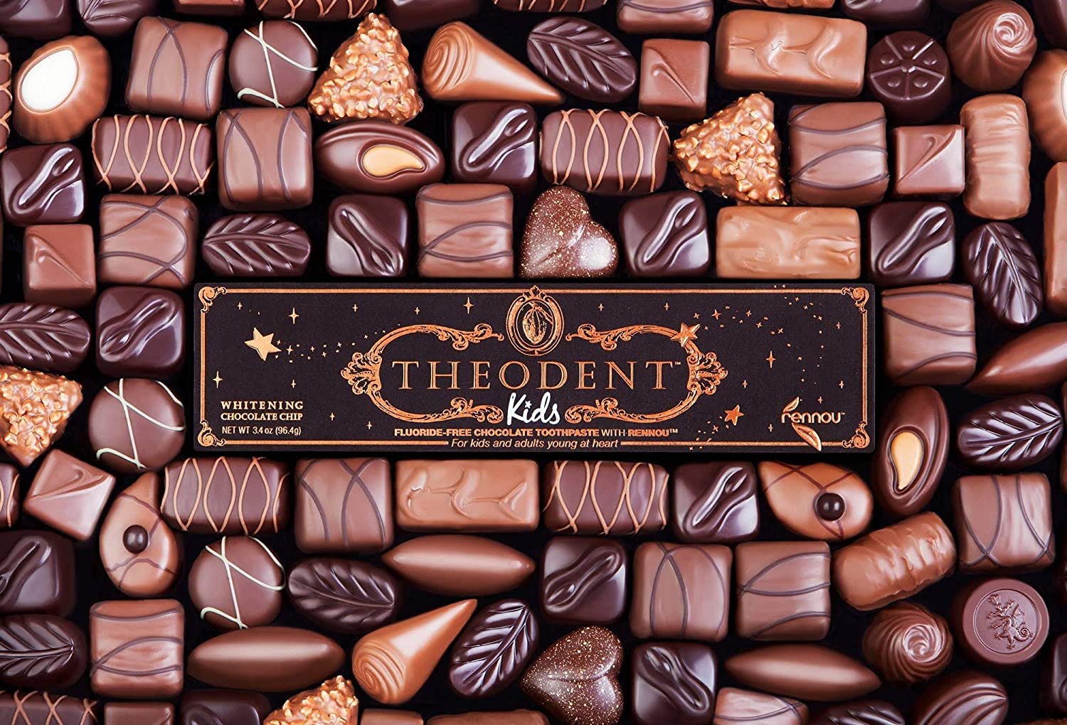 Theodent Toothpaste Fluoride Free Kids Chocolate, 3.4 Ounce