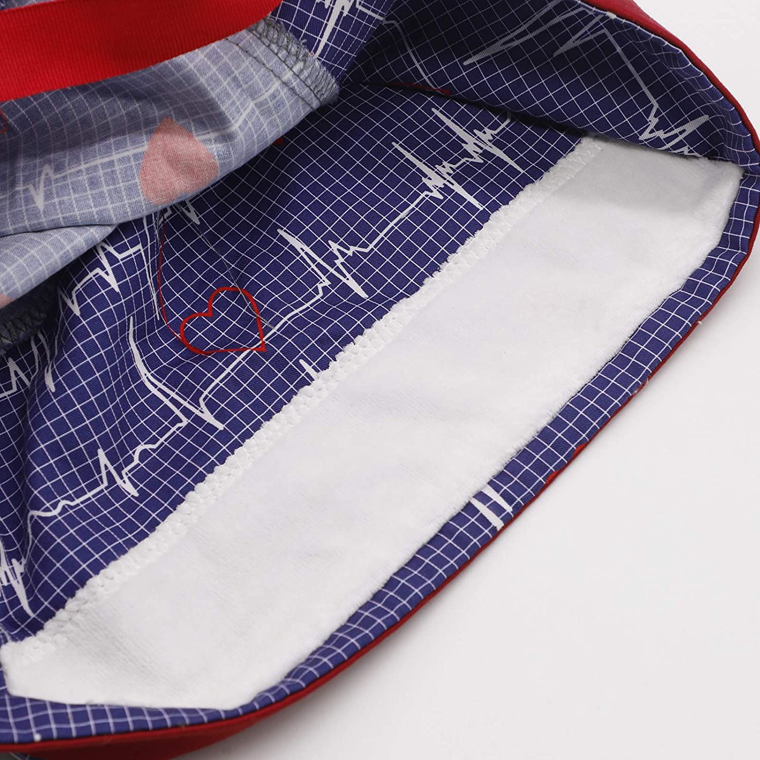 Working Cap with Buttons, Women Long Hair Work Hats, Adjustable Working Hat with Sweatband, Cotton P