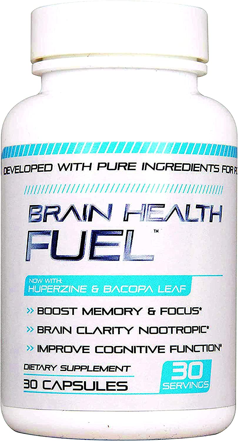 Brain Cognitive & Memory Supplement - Focus, Memory & Clarity - Mental Performance Nootropic Huperzi