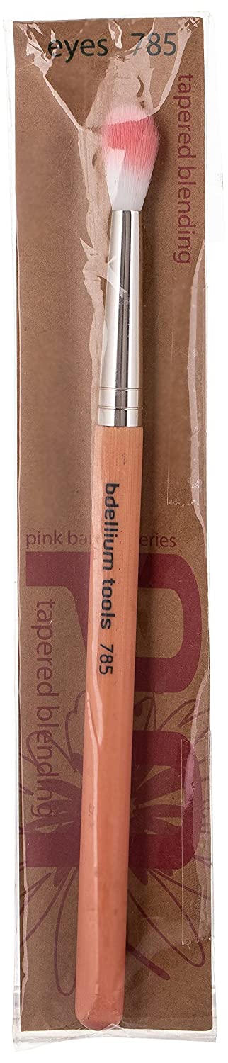 Bdellium Tools Professional Makeup Brush Pink Bambu Series - 785 Tapered Blending