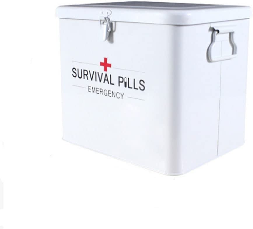 ZOUJIANGTAO Medicine Lock Box for Safe Storage of Medicines-Child Safety Prescription Bottle Storage