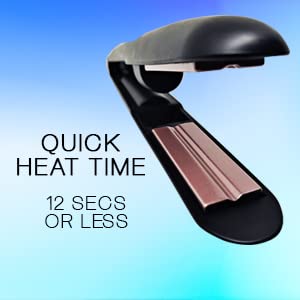 TI Style Cordless Hair Straightener and Steamer – USB Rechargeable Professional Steam Flat Iron an