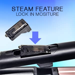 TI Style Cordless Hair Straightener and Steamer – USB Rechargeable Professional Steam Flat Iron an