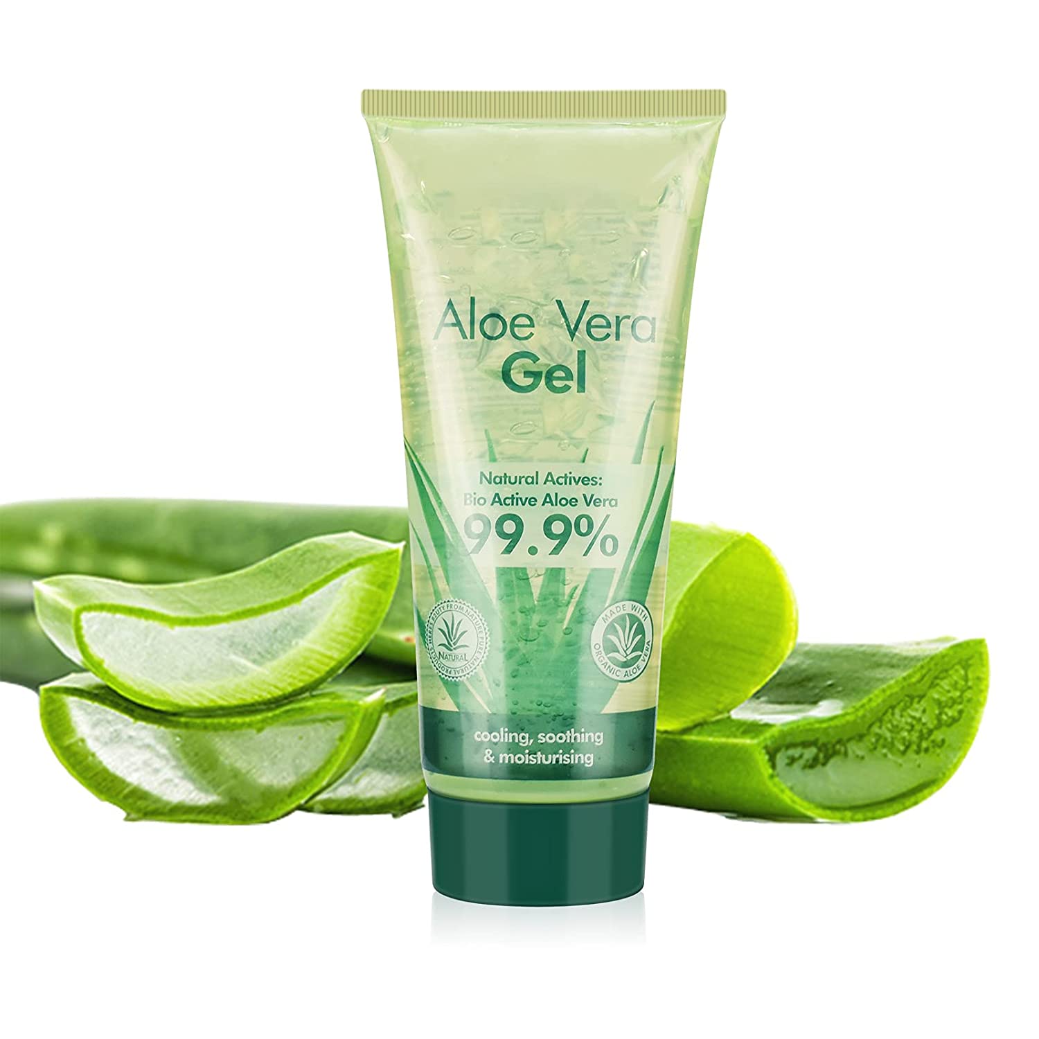 FREEORR Aloe Vera Gel，Deeply Hydrating and Skincare, Oil Control, Shrink Pores, Soothing & Cooling