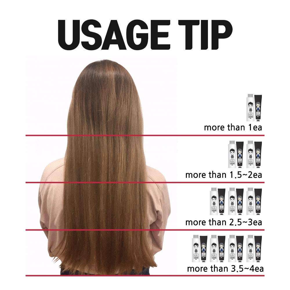 MASIL Dual Show Color & Lifting Semi-Permanent Hair Color Dye Kit 5.3oz 3 PACKS (Pink Ash)