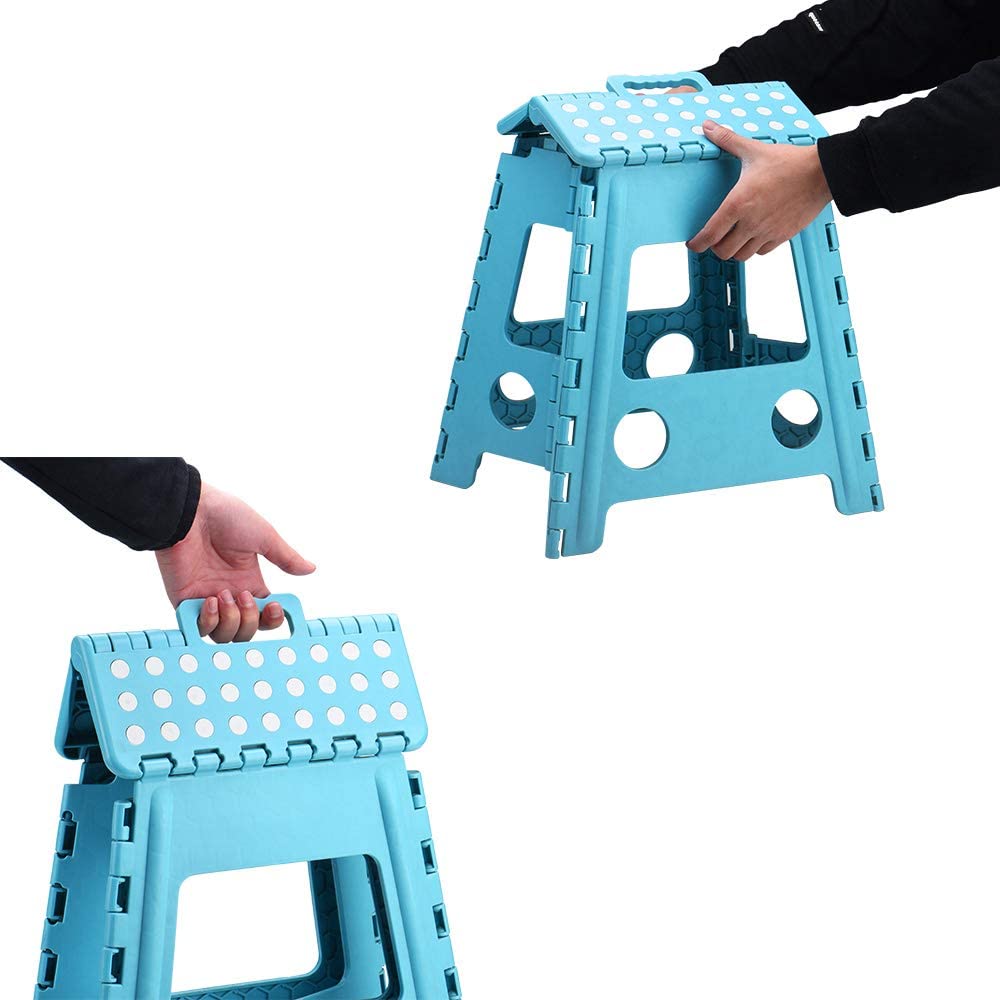 Acko Step Stool 16 Inches Super Strong Folding Step Stool for Adults,Kitchen Stepping Stools, Garden