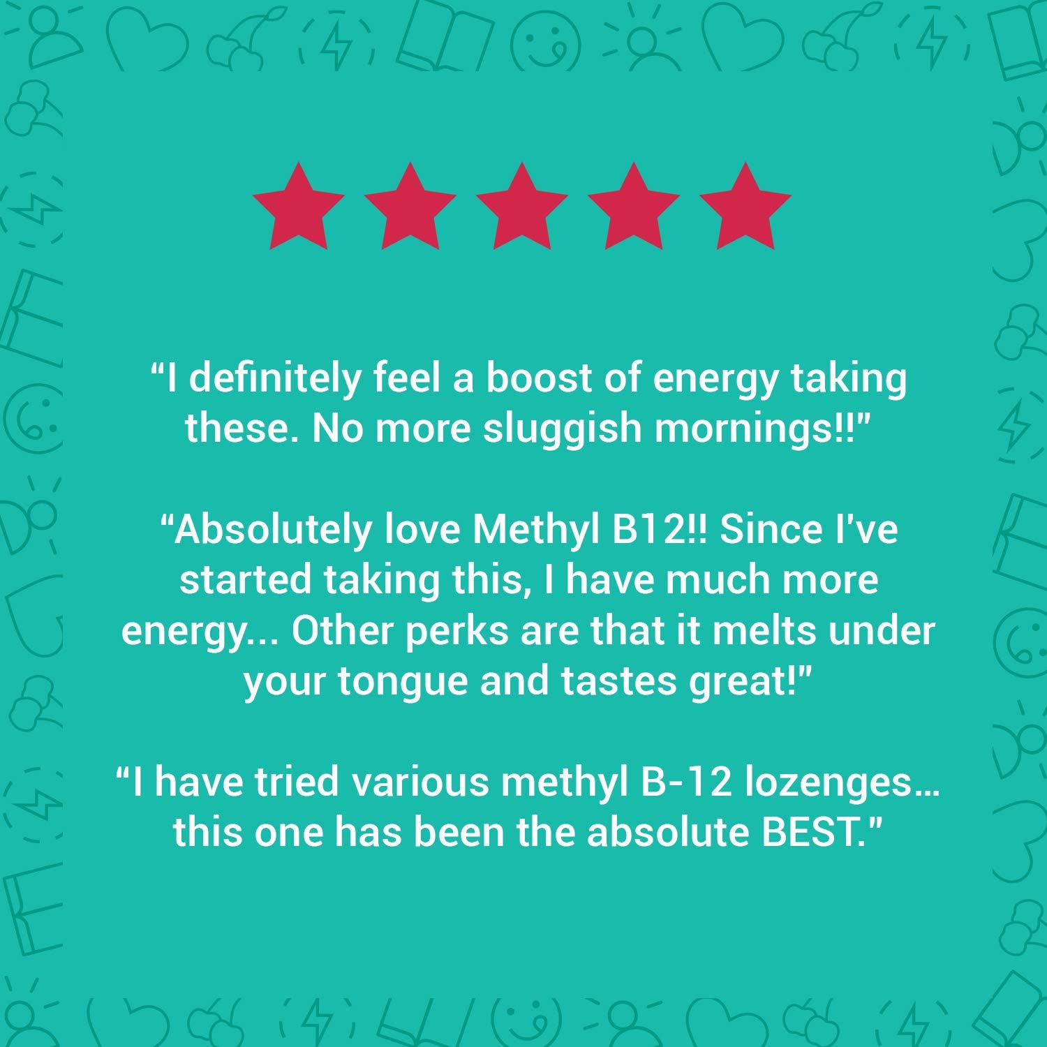 Zhou Nutrition Methyl (Vitamin B12) Lozenges, 5000 mcg for Maximum Absorption and Active Energy, Veg