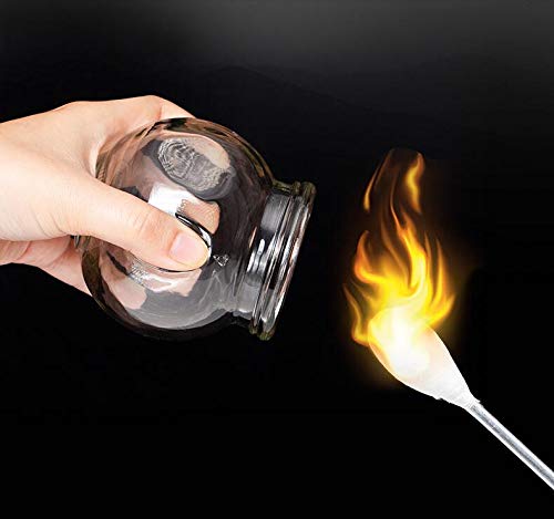 Professional Chinese Acupoint Cupping Therapy Sets, 16 Pcs Glass Cupping Set