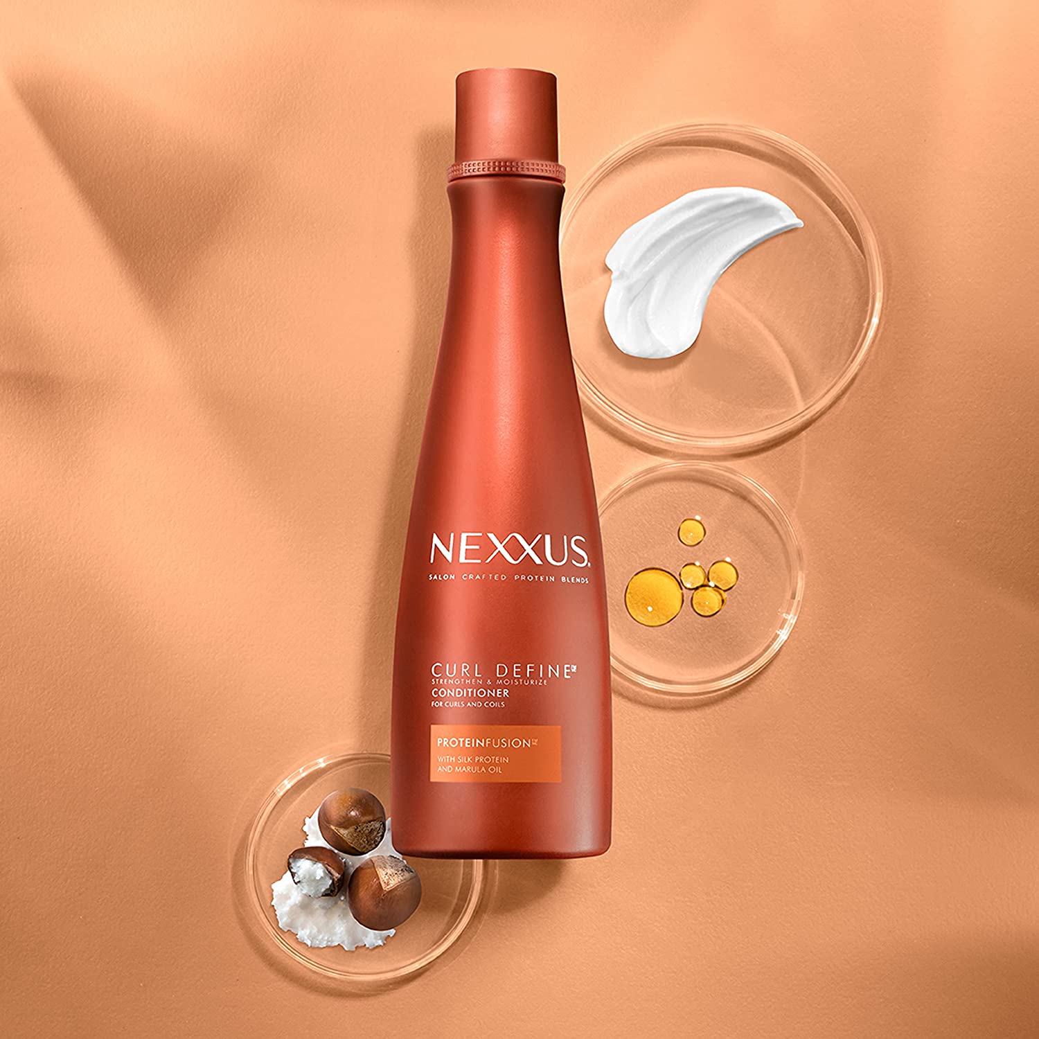 Nexxus Curl DefineCurl Define Shampoo Sulfate free For Curly & Coily Hair with ProteinFusion Curl En