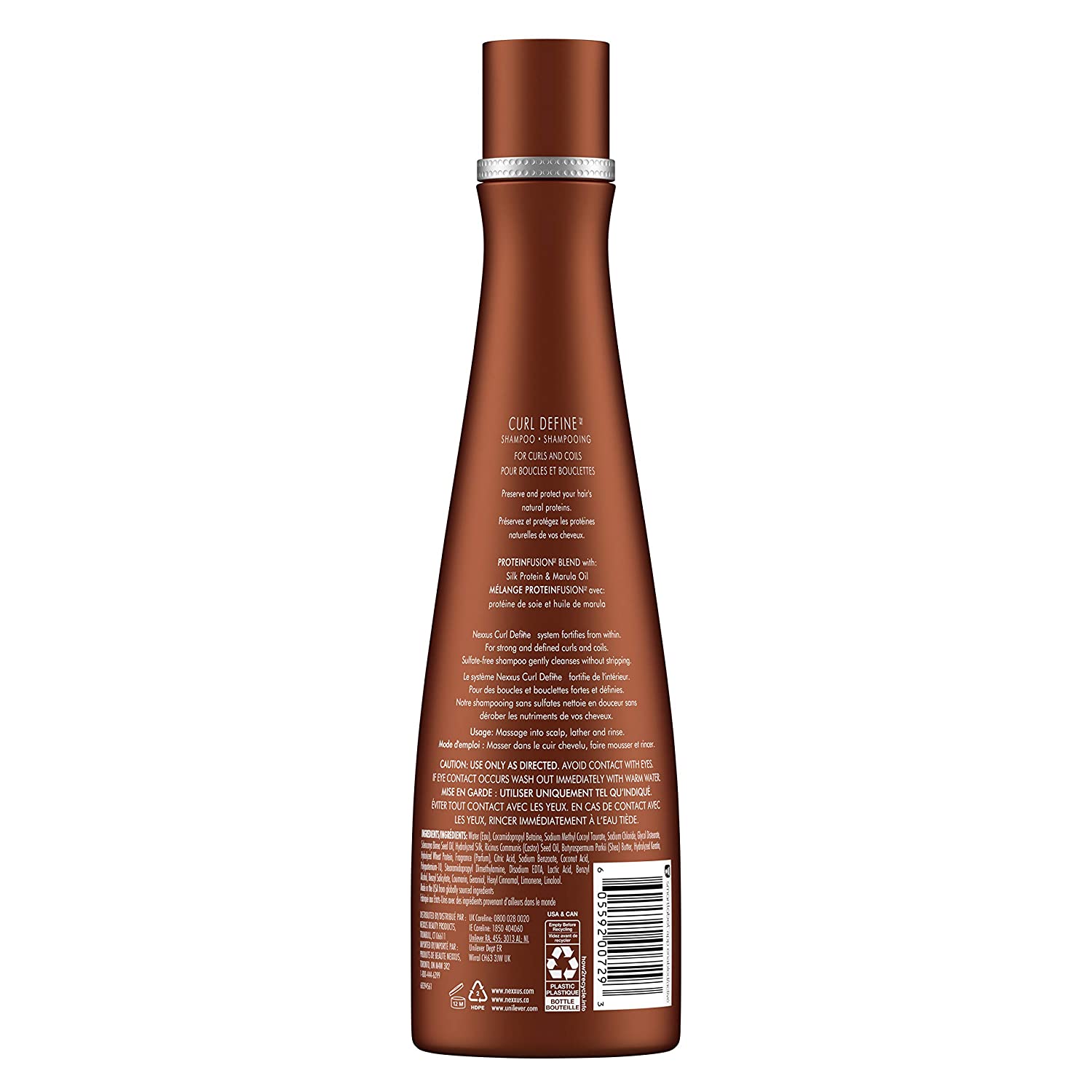 Nexxus Curl DefineCurl Define Shampoo Sulfate free For Curly & Coily Hair with ProteinFusion Curl En