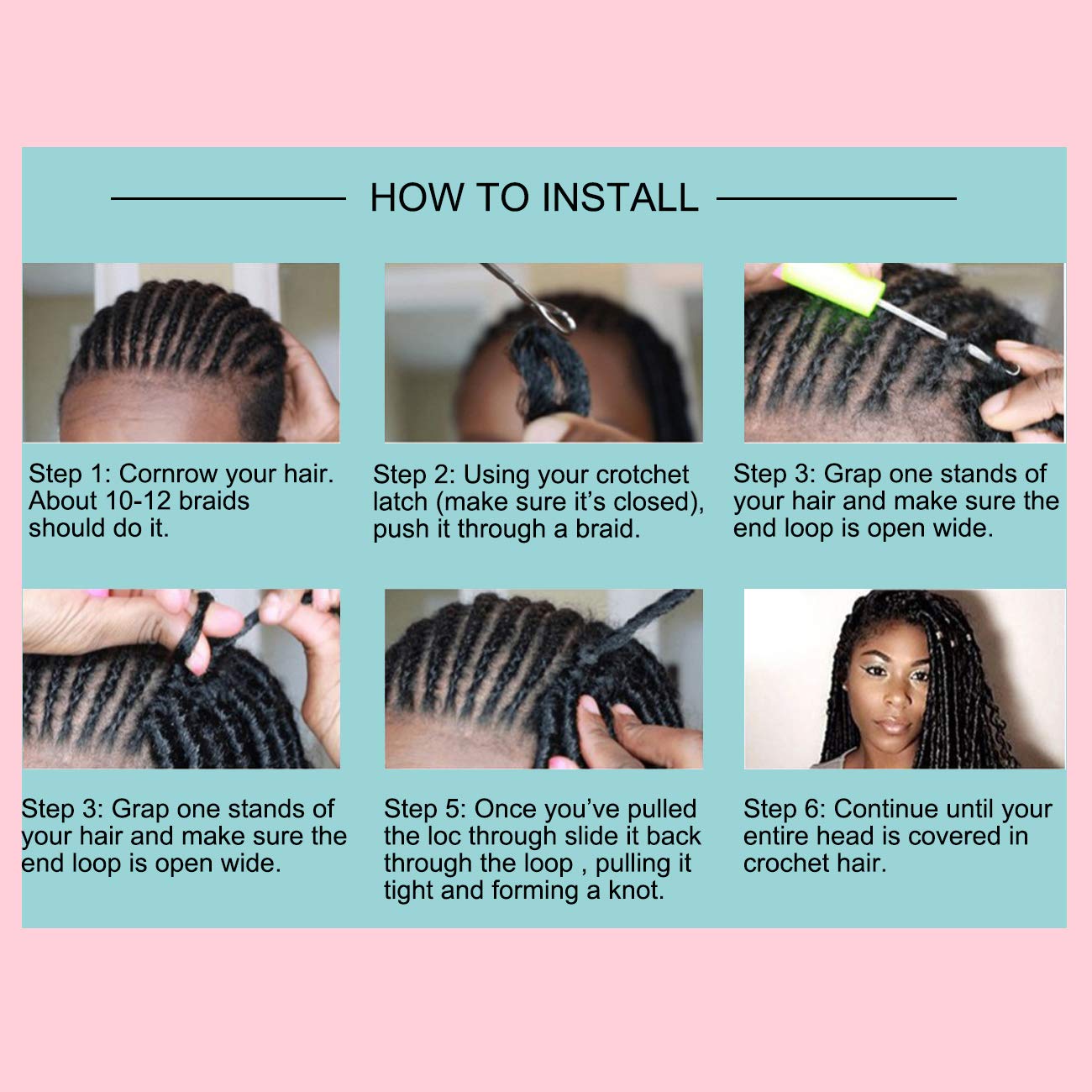 Bomb Twist Crochet Hair 6 Packs 14inch Passion Twist Hair Spring Twist Hair Mini Passion Twist Hair 