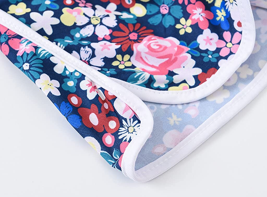 Allesgut Girls' Athletic Shorts Workout Shorts Assorted Pattern for 3-8 Years