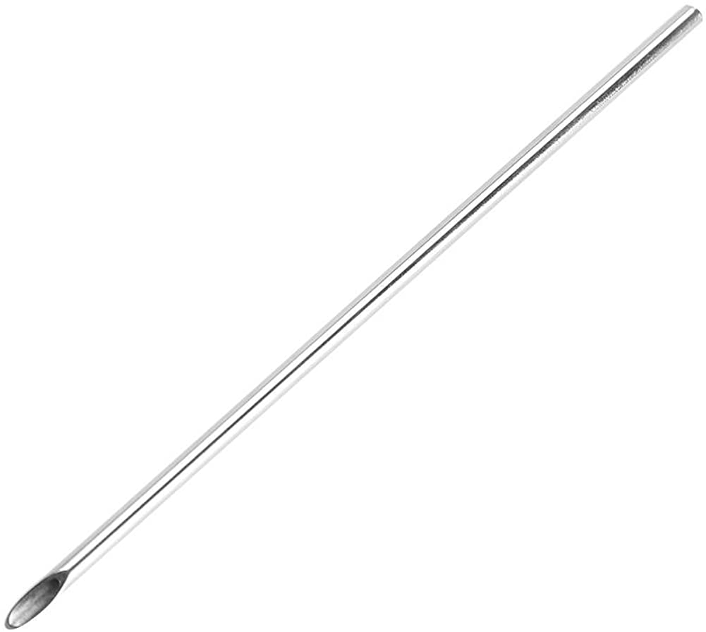 Stainless Steel Piercing Receiver with Receiving Tube Body, Holding Piercing Tool for Jewelry and Ea