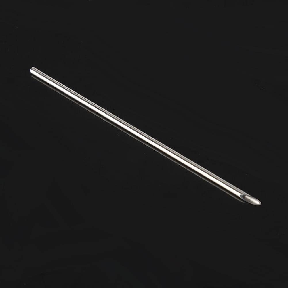 Stainless Steel Piercing Receiver with Receiving Tube Body, Holding Piercing Tool for Jewelry and Ea